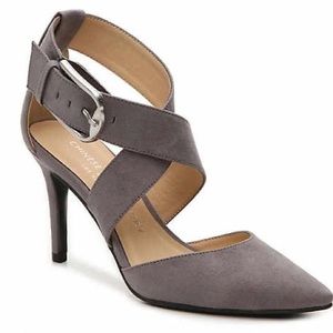 Chinese Laundry Raquel Suede Heels in Tan